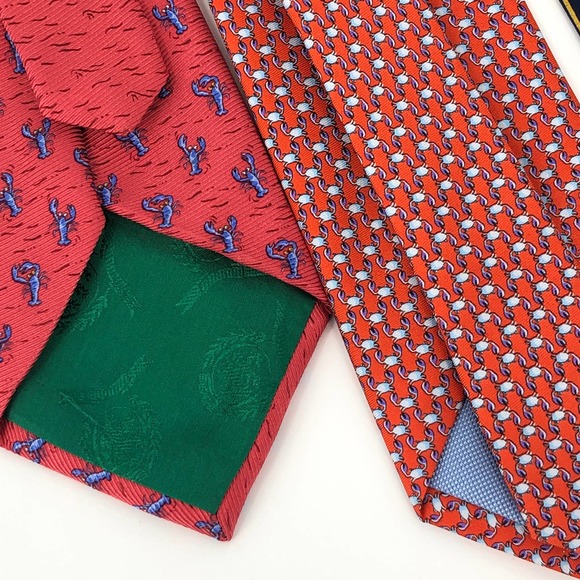 Bundle of 3 Tommy Hilfiger Ties 100% Silk - Picture 5 of 10